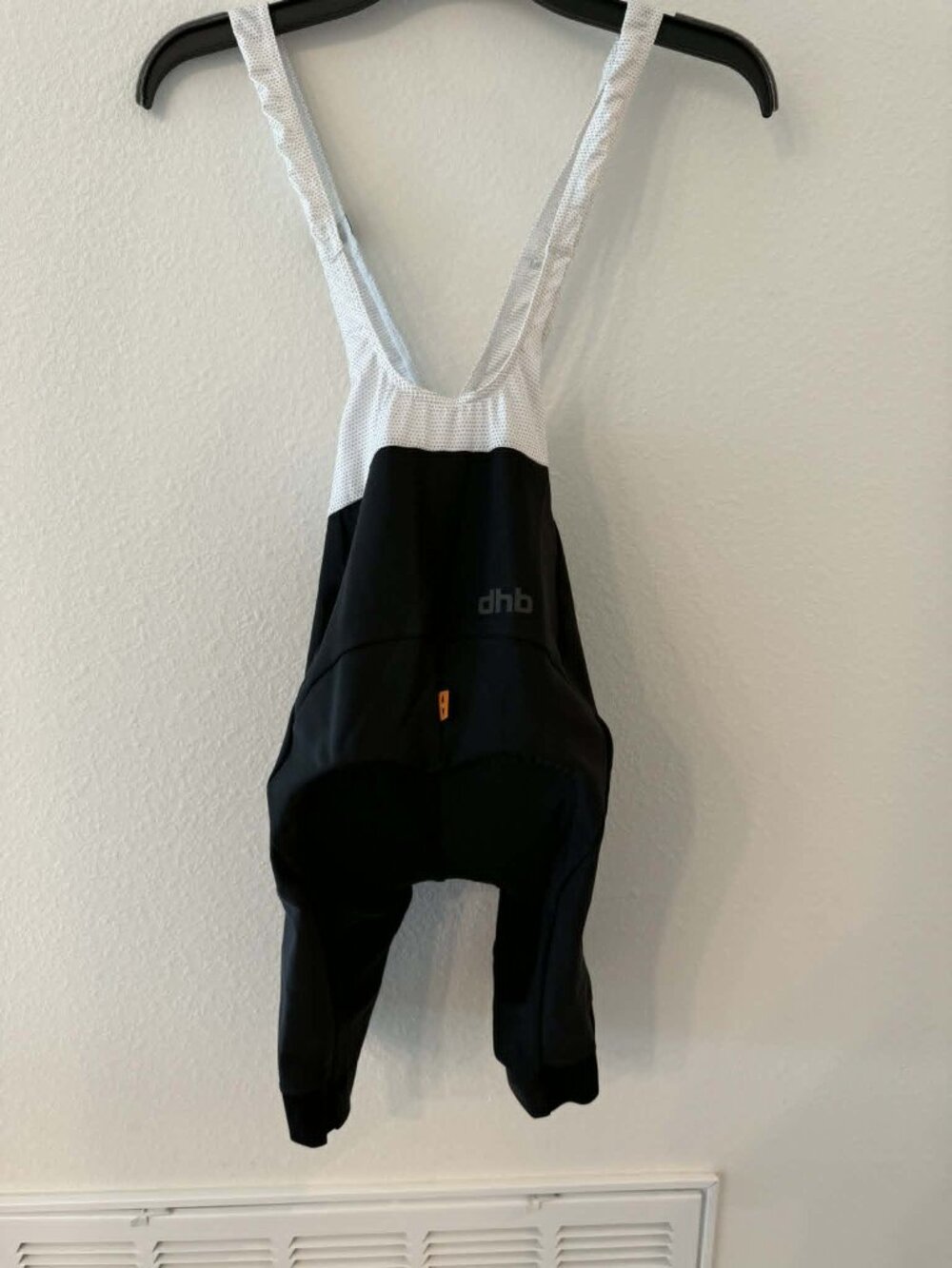 dhb Aeron Women’s Bib Shorts Black White Cycling Bib Shorts Size 10 NWT